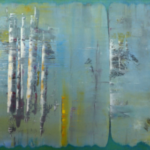 abstract #7 | oil on hardboard, 120 x 80 cm